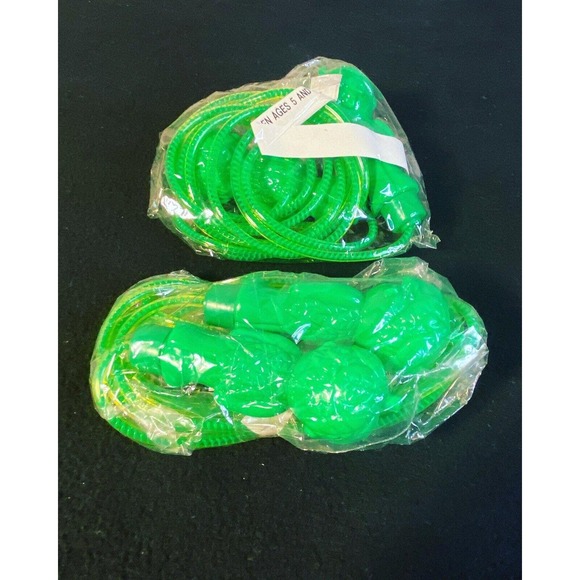 LOT OF 2 - Vintage Promotional Jolly Green Giant Lil’ Sprout Jump Rope BRAND NEW - Picture 2 of 6